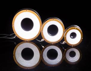 用于远心镜头的 LED 环形光源