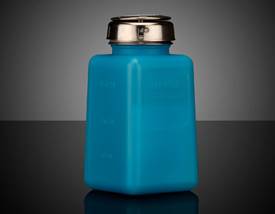 #57-482 - Blue ESD Pure-Take 6 oz. Pump-Top Dispenser