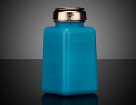 #57-482 - Blue ESD Pure-Take 6 oz. Pump-Top Dispenser
