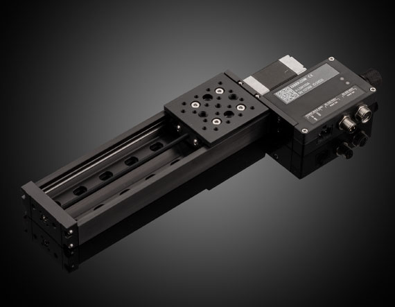 100 mm Travel, Motorized Linear Stage, Integrated Controller