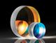 12.7mm Dia., 45°, 725 - 1000nm Ultrafast Chirped Mirror
