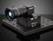 #16-713 Dovetail Stage placed between #17-291 (Dovetail Stage Base Plate) and #17-294 (Dovetail Stage Camera Adapter) with #86-571 (16mm HP Series Fixed Focal Length Lens) and FLIR Camera for Imaging Positioning