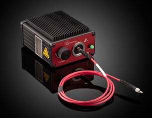 Fiber Coupled Laser-Driven White Light Source