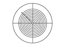 Crosshair with Concentric Circles