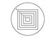 21mm Dia., Metric Concentric Square, Contact Reticle
