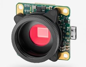 IDS Imaging uEye LE/XLE Camera (C/CS - Mount, Board Level, Front View)