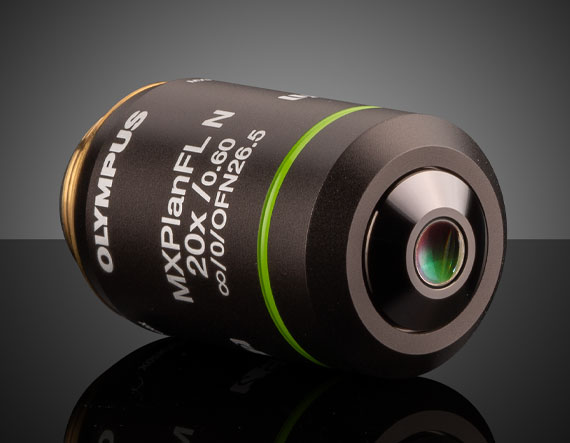 オリンパス 明視野用対物レンズ MXPLFLN 20X NA0.6 | Edmund Optics