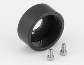 #53-858: DIN microscope Objective Adapter, mounting screws included (B)