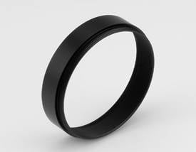 Extension Tube. 10mm Length Shown. Length and Mounting Threads Vary by Stock Number.