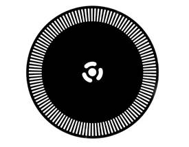 High Speed Optical Chopper Replacement Disc - 120 Slot
