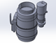 Unteres Modul, 15 mm Fokus mit Stepper-Motor