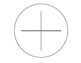 #56-183: 20mm Line/0.1mm Divisions, Reticle