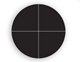 Crosshair Reticle for Pattern Projectors