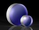 12.7mm Dia., 6.35mm Thick, Fused Silica 800nm Ti:Sapphire Mirror, 45 Deg AOI