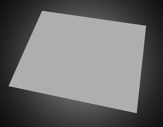 20 x 20cm Sheet of Acktar White Standard, Aluminum Substrate, No Adhesive