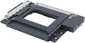 130mm x 100mm Travel, Linear Motor XY Microscope Stage, Integrated Controller, Linear Encoder