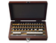 35 PC Gauge Block Set, English, Rectangular, Ceramic, ASME 00 Grade