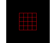 4 x 4 Grid Generating Optic