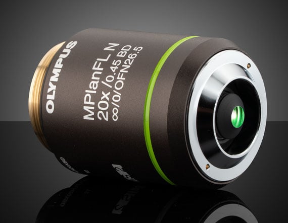 Olympus MPLFLN-BD 20X Objective | Edmund Optics