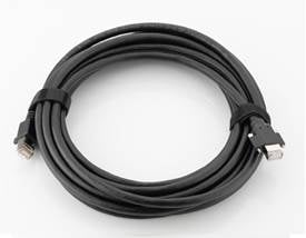 GigE, patch cable Cat6, dragchain, screwable, 5m