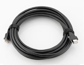 GigE, patch cable Cat6, dragchain, screwable, 5m