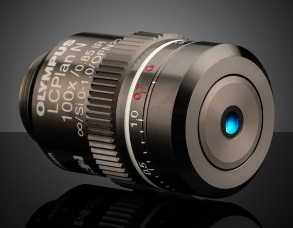 Olympus LCPLN100XIR 100X NIR Objective | Edmund Optics