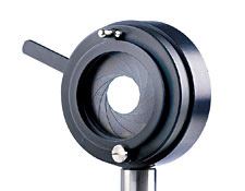 Iris Diaphragm with Filter Holder and Post