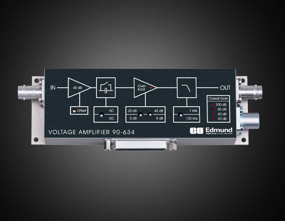 パワーアンプ Low Noise Variable Voltage Amplifier | Edmund Optics
