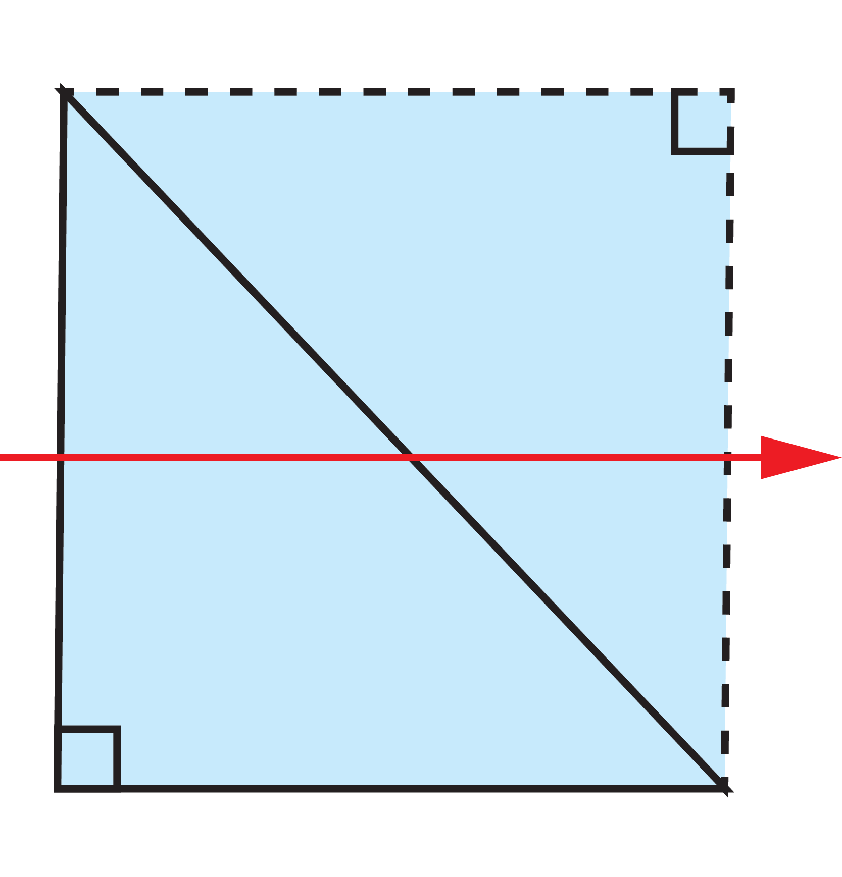 Tunnel Diagram as 90° Reflector
