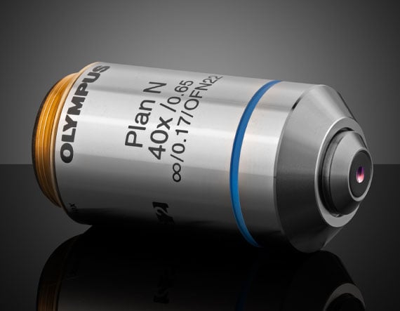 オリンパス プランアクロマート対物レンズ PLN 40X | Edmund Optics