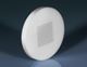 27mm Diameter, White Ivory Glass Index Grid Reticle Target