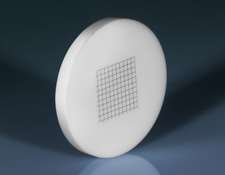 27mm Diameter, Opal Glass Index Grid Reticle Target, #58-772