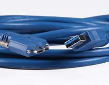 USB 3.0 Locking Cable, 3m Length, #86-770