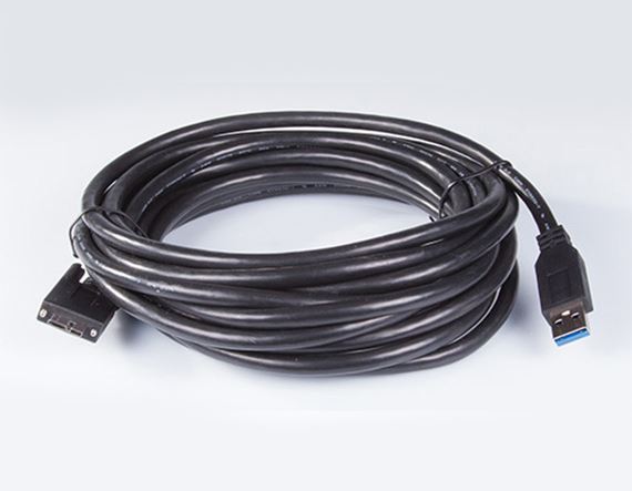 Mechanics musikkens flydende Type-A to Micro-B, USB 3.0 Locking Cable, 5m | Edmund Optics