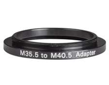 M35.5 x 0.5 Male to M40.5 x 0.5 Female Step-Up Adapter