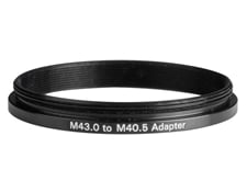 M43.0 to M40.5 Step-Down Adapter, #36-012