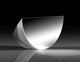 Miroir de Prélèvement Rasant λ/10, traité argent protégé, 25,4 mm
