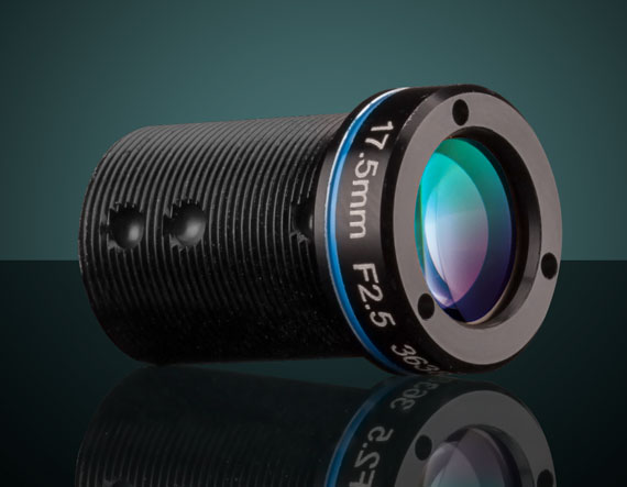 17.5mm FL f/4, Rugged Blue Series M12 Lens | Edmund Optics