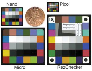 Color & Gray Level Test Targets