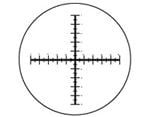 Crossed Micrometer Scales Transmission Reticles