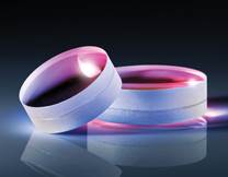 镀MgF<sub>2</sub>镀膜的消色差透镜