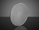 Siemens Star Target, 60mm Dia., 36 Sectors Chrome on Glass