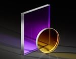 1&lambda;-Fenster aus UV-Quarzglas