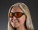 LS02 Adjustable Temples Wrap Around Frame, Laser Safety Glasses