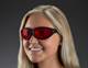 LS03 Adjustable Temples Wrap Around Frame, Laser Safety Glasses