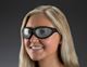 LS10 Adjustable Temples Wrap Around Frame, Laser Safety Glasses
