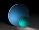 590nm, 12.7mm Dia., Colored Glass Replacement Longpass Filter