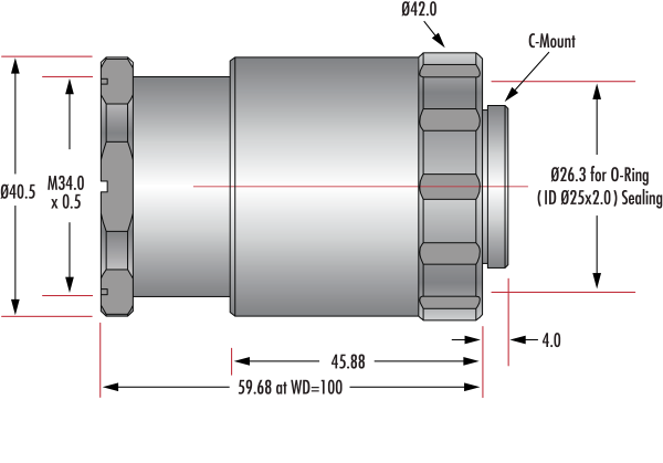 35mm Cw Series Fixed Focal Length Lens