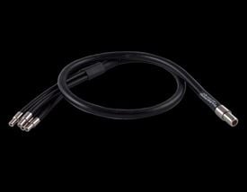 MBR type Quad Glass Fiber Optic Cable, 0.354