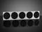 25 - 30° C Temp Range, Liquid Crystal Dot Sticker (30/Pack)